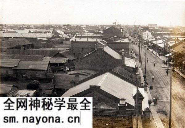 1934年黑龙江富锦市 城市风光及百姓生活老照片预览图1