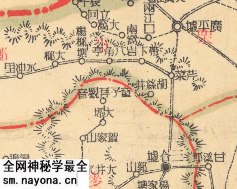 1940年湖南《临武县图》预览图1 1940年湖南《临武县图》预览图1