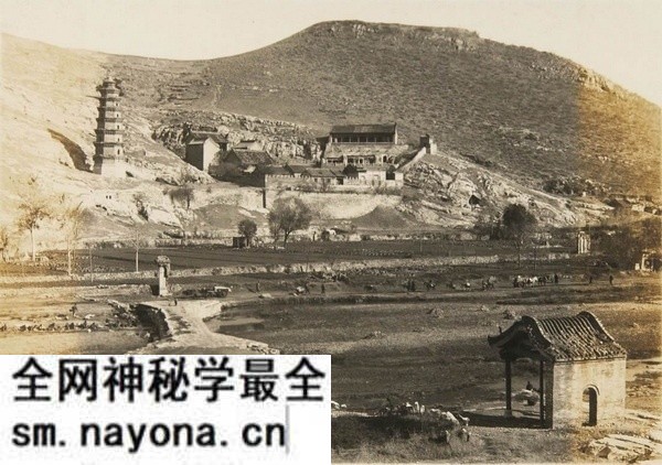 1927年河北邯郸老照片 百年前的乡堂寺石窟影像预览图1