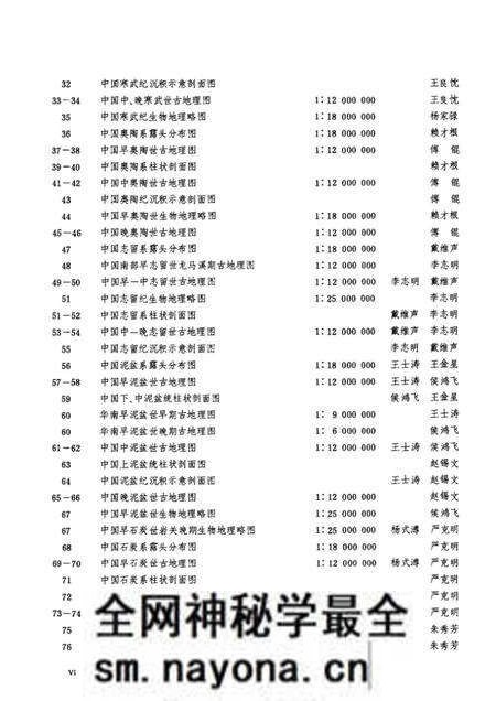 《中国古地理图集》.pdf电子版_其他志预览图1