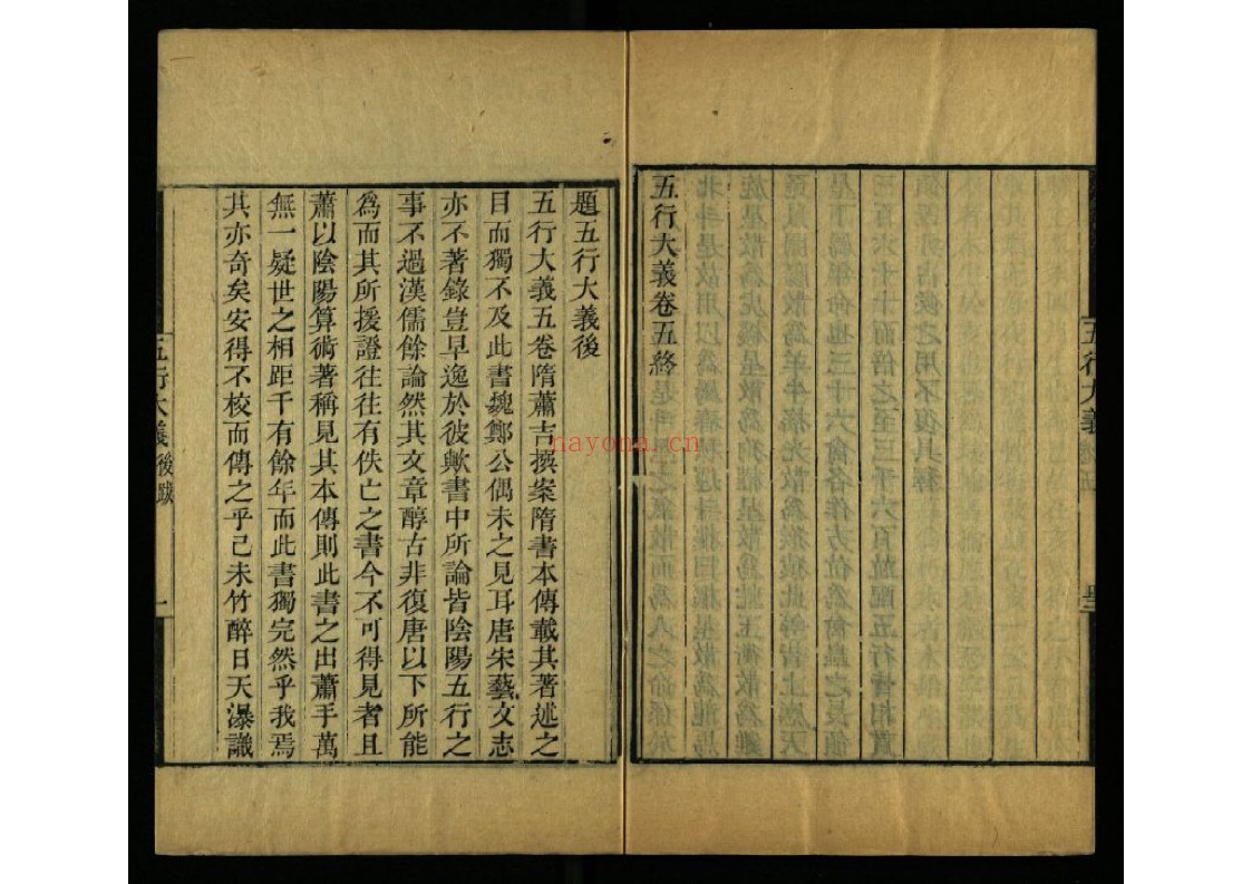 五行大义