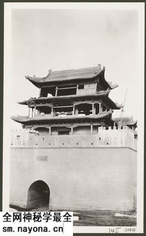 1910年嘉峪关老照片 莫理循西北行拍摄预览图5