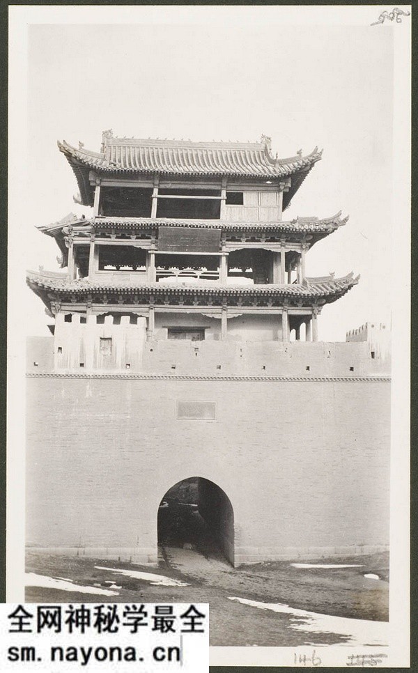 1910年嘉峪关老照片 莫理循西北行拍摄预览图6