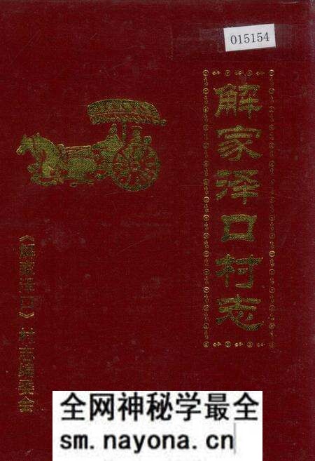 《解家泽口村志》.pdf电子版_山东省志预览图