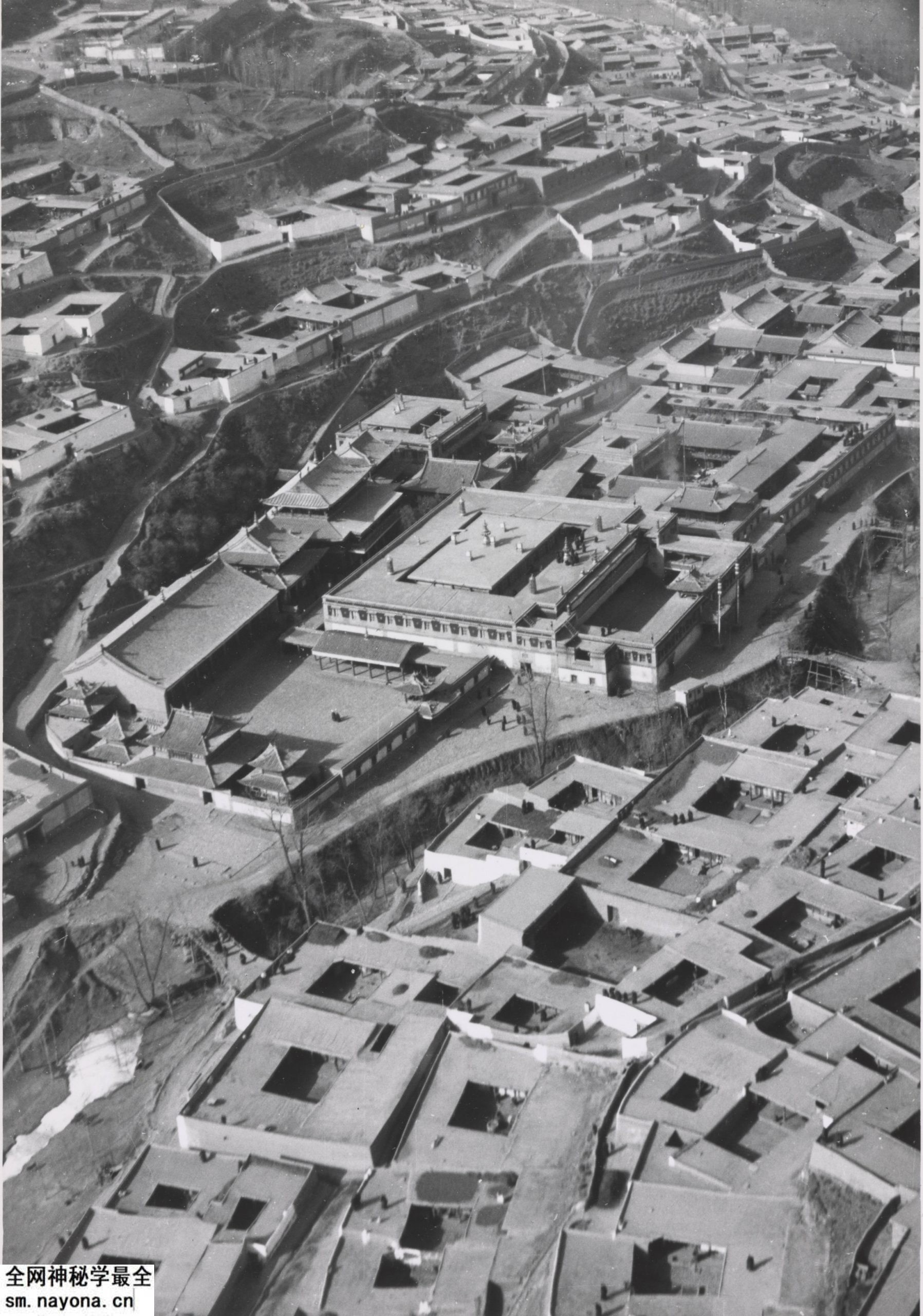 1940年西宁老照片 德国飞行员航拍的民国西宁（上）预览图3