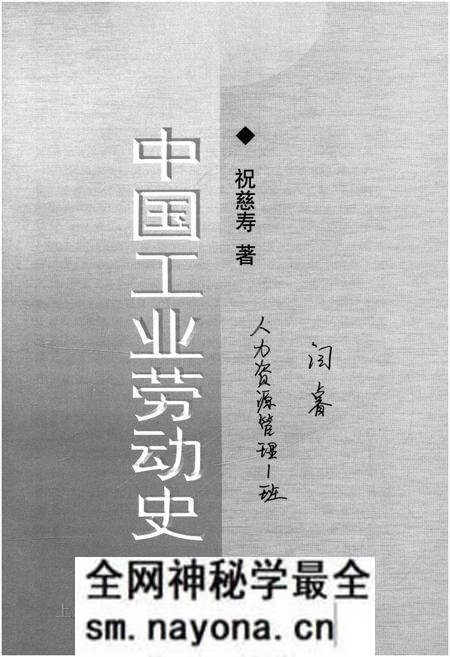 《中国工业劳动史》.pdf电子版_其他志预览图1 《中国工业劳动史》.pdf电子版_其他志预览图1