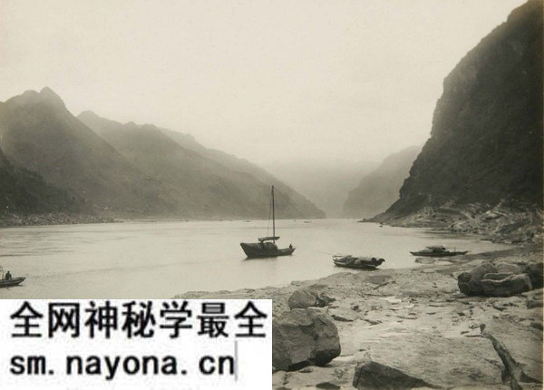 1928年三峡老照片 百年前美丽奇绝长江三峡风光预览图4