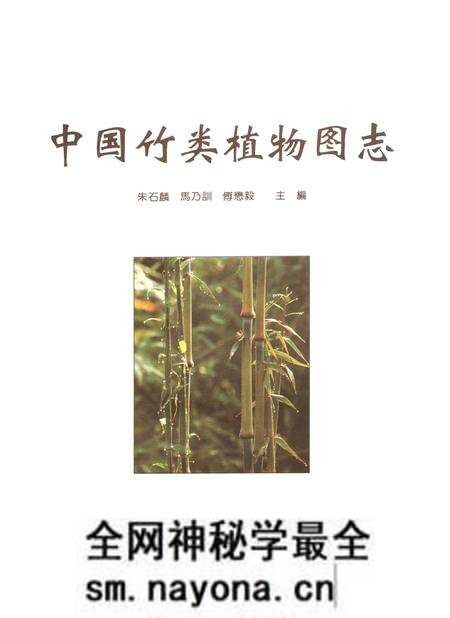 《中国竹类植物图志》.pdf电子版_其他志预览图2