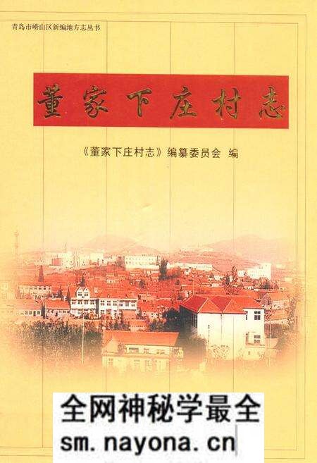 《董家下庄村志》.pdf电子版_山东省志预览图