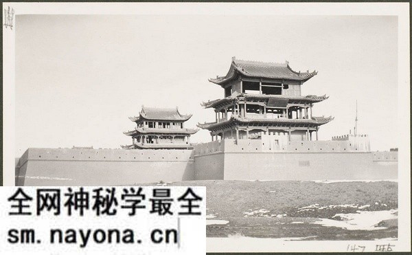 1910年嘉峪关老照片 莫理循西北行拍摄预览图8