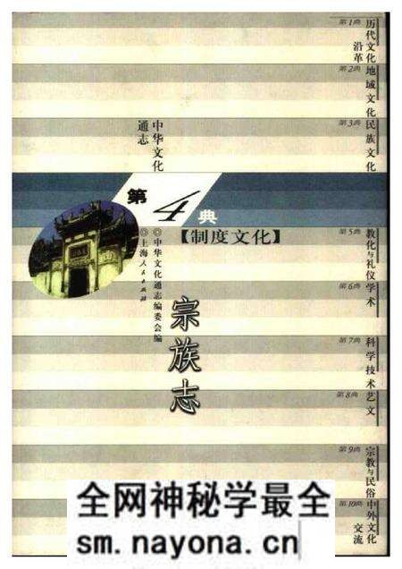 《中华文化通志第典制度文化宗族志》.pdf电子版_其他志预览图 《中华文化通志第典制度文化宗族志》.pdf电子版_其他志预览图