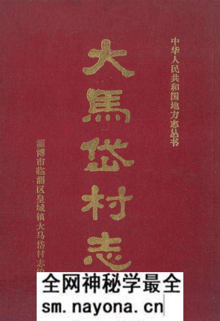 《大马岱村志》.pdf电子版_山东省志预览图 《大马岱村志》.pdf电子版_山东省志预览图