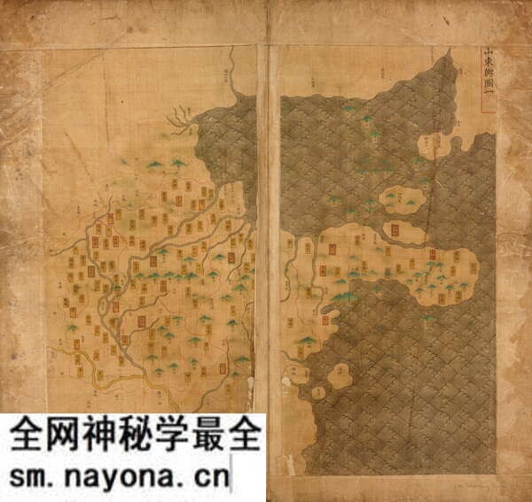 山东省历史地图大全预览图