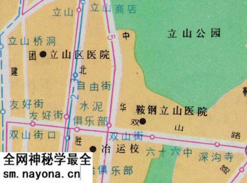 1992年《千山导游图》预览图4 1992年《千山导游图》预览图4