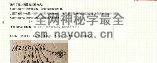 H839熊飞《奇门穿数字精准预测》视频10集