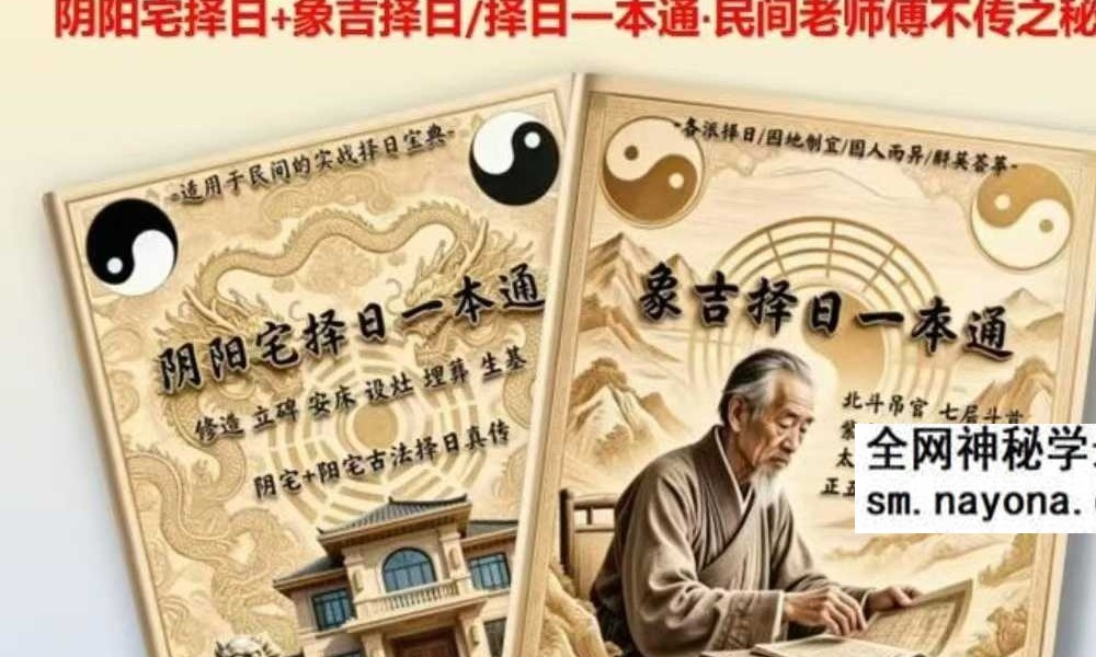 《阴阳宅择日一本通》219页+《象吉择日一本通》241页