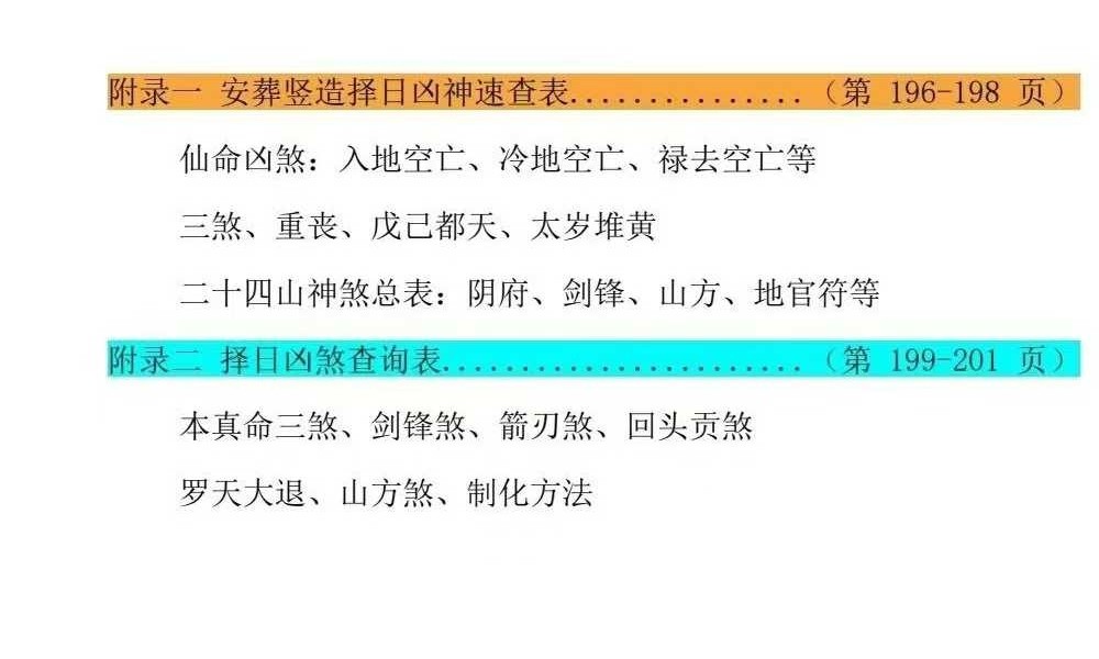 《阴阳宅择日一本通》219页+《象吉择日一本通》241页