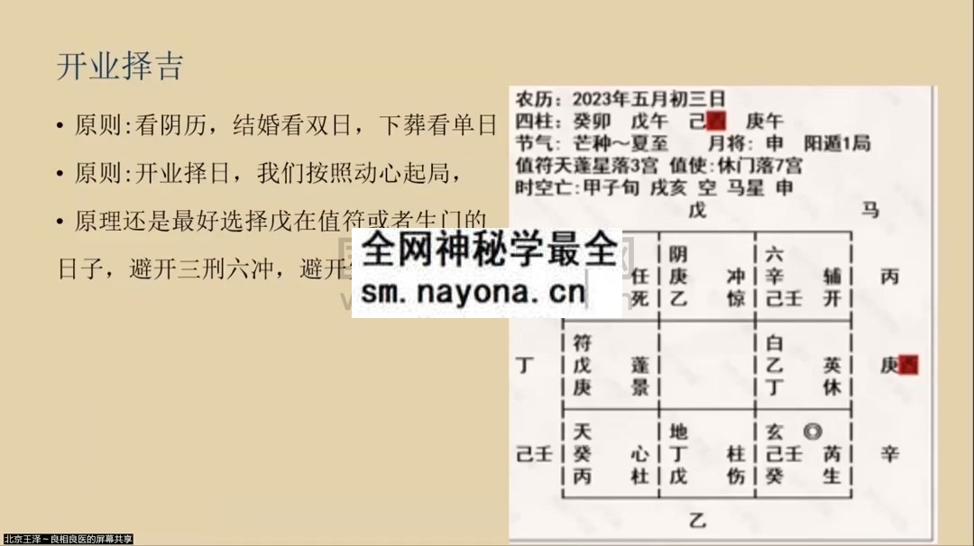 王里碧《开启阴盘奇门遁甲的神秘之门》视频6集约7小时 奇门遁甲 第1张-国学资源网 王里碧《开启阴盘奇门遁甲的神秘之门》视频6集约7小时 奇门遁甲 第1张