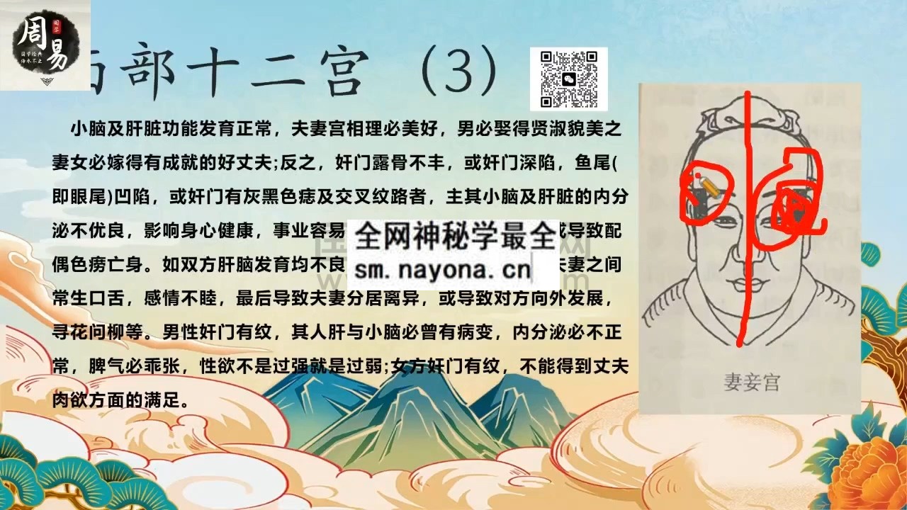 梓源居书苑《面相识人》视频24集约18小时 手相面相 第1张