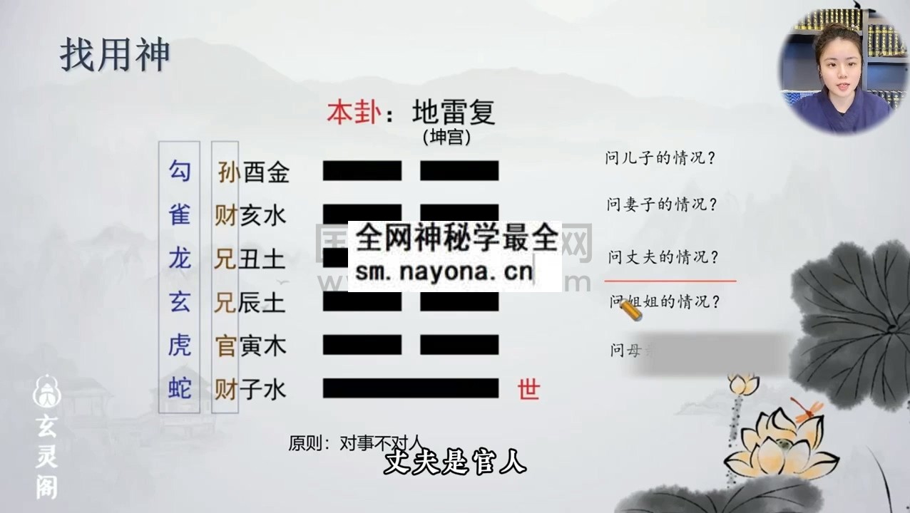 知易而行 信笛老师《六爻传承视频课》10集视频约2.5小时 六爻 第1张