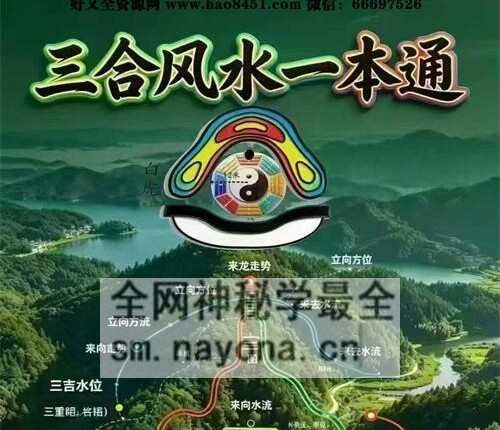 G1692三合风水一本通- 彩色 PDF电子书259页