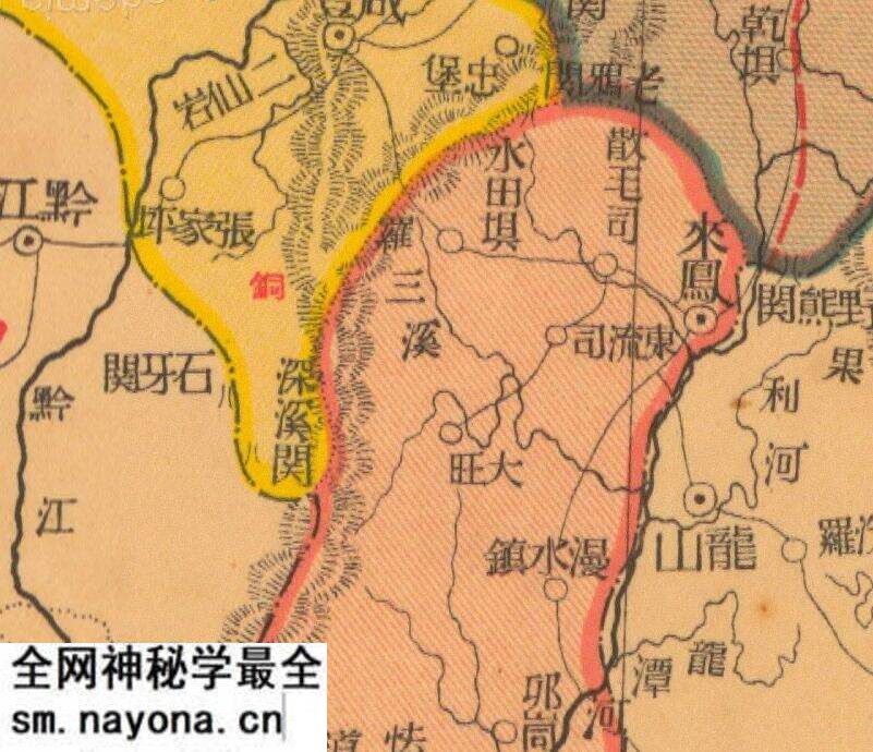 1935年《湖北明细地图》预览图3 1935年《湖北明细地图》预览图3
