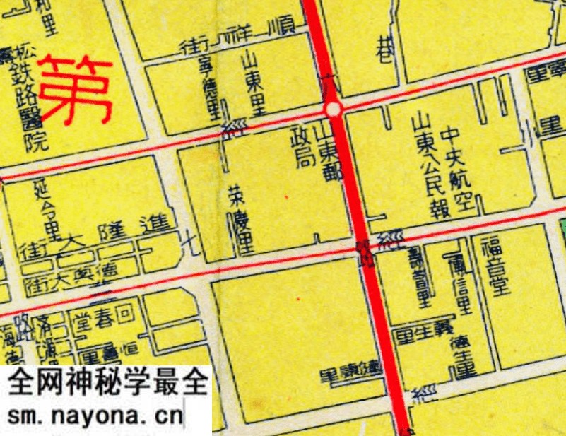 1947年《济南市街道详图》预览图3 1947年《济南市街道详图》预览图3