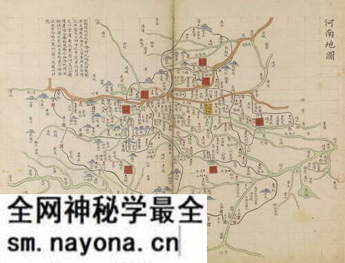 河南省历史地图大全预览图1 河南省历史地图大全预览图1
