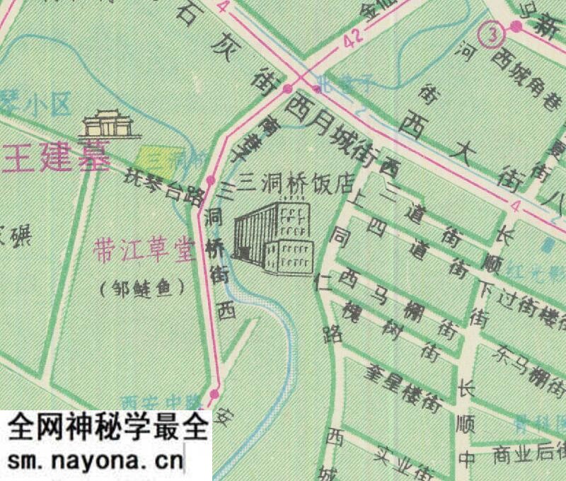 1990年《成都市交通旅游图》预览图2 1990年《成都市交通旅游图》预览图2