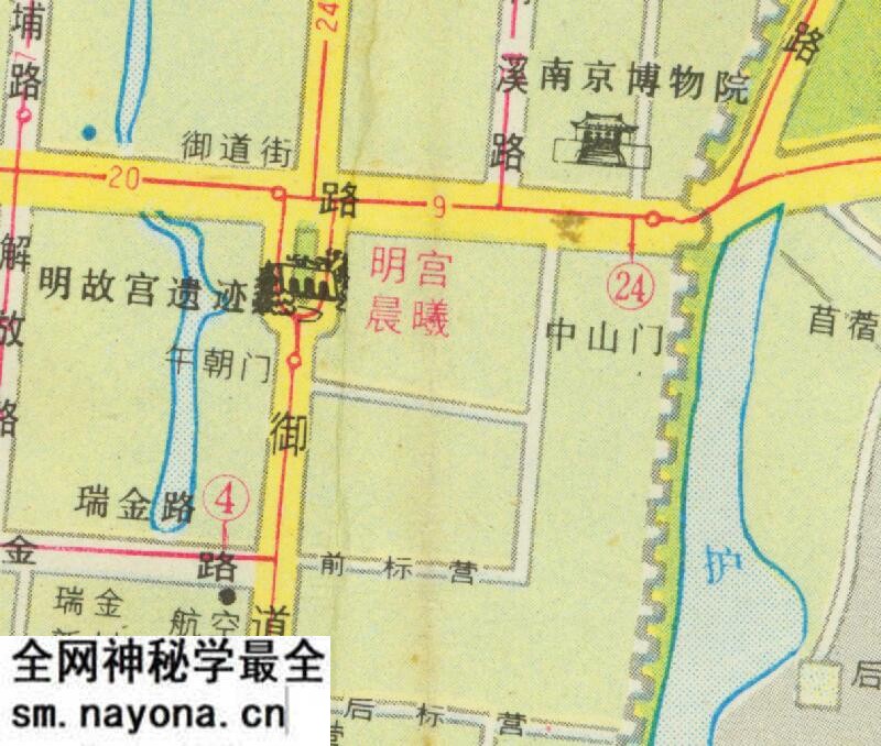 1988年《南京旅游图》预览图3
