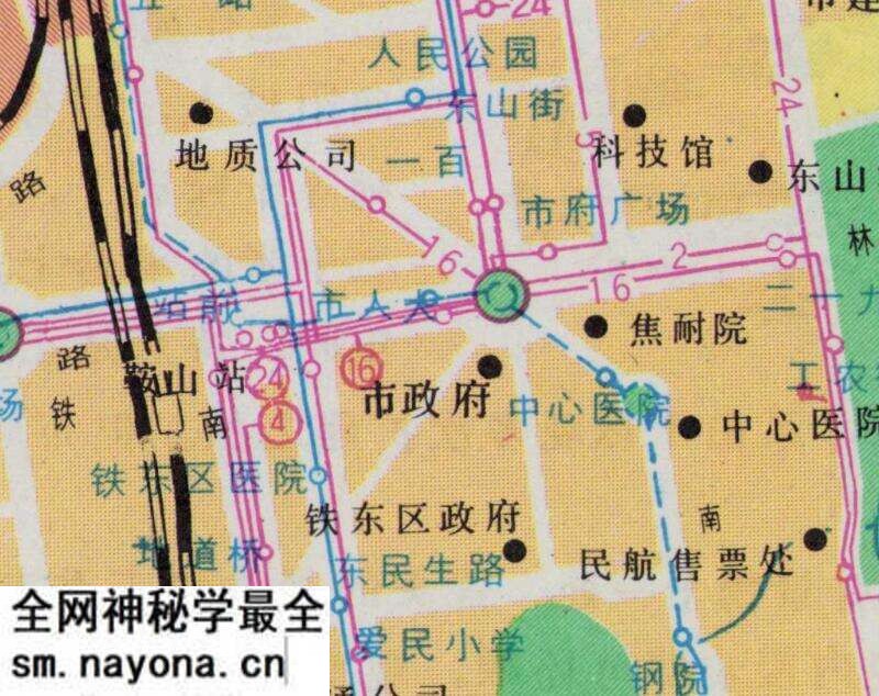 1992年《千山导游图》预览图3 1992年《千山导游图》预览图3