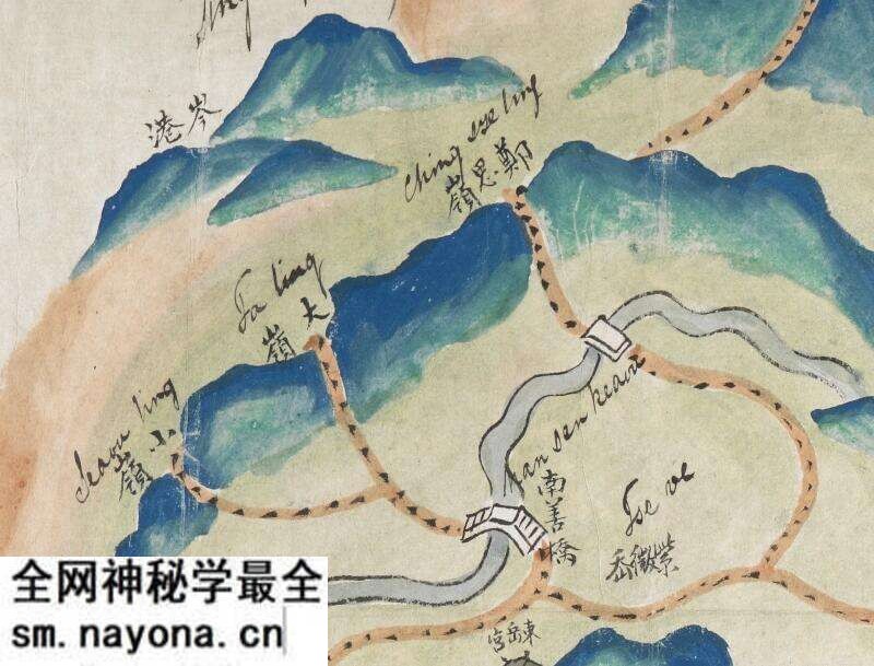 1841年后《定海县舆图》预览图2 1841年后《定海县舆图》预览图2