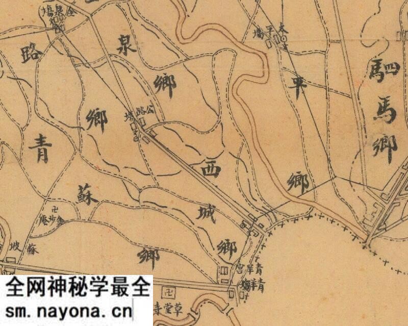 1941年《四川省成都县图》预览图1 1941年《四川省成都县图》预览图1