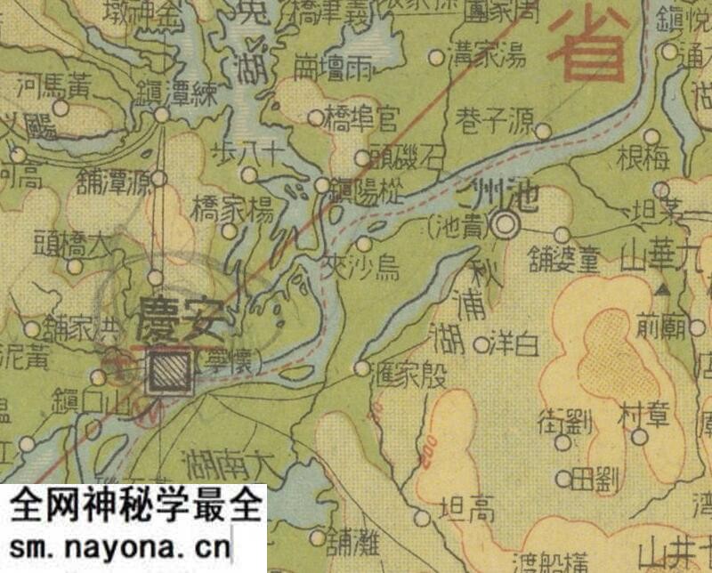1939年《上海・南京附近》地形图预览图2 1939年《上海・南京附近》地形图预览图2