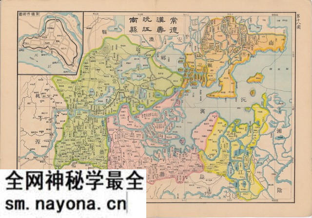 湖南常德历史地图大全预览图4 湖南常德历史地图大全预览图4