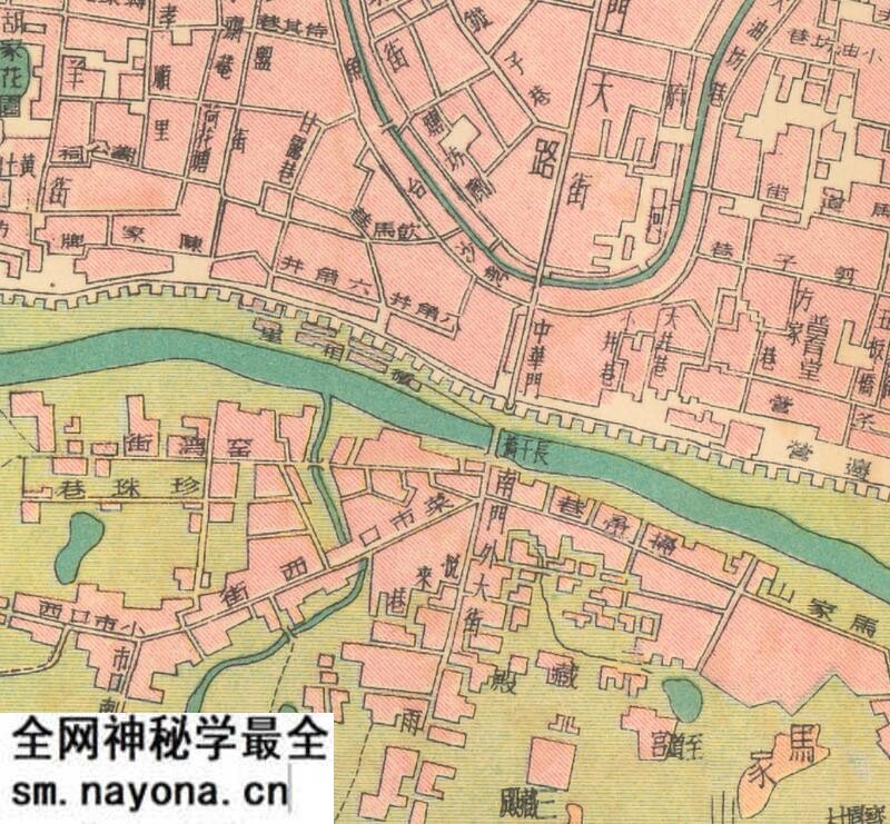 1935年《南京城市图》预览图1 1935年《南京城市图》预览图1