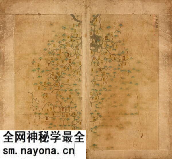 江西省历史地图大全