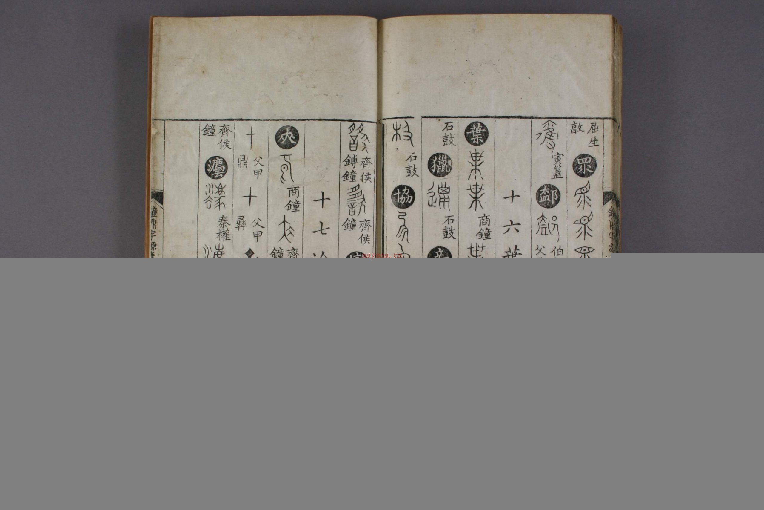 钟鼎字源.卷1-5.汪立名编.一隅草堂藏.康熙55年序