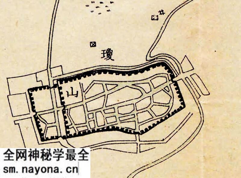 1918年《琼州及海口》地图预览图2 1918年《琼州及海口》地图预览图2
