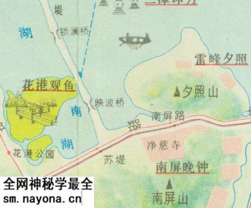 1983年《杭州市交通游览图》预览图2 1983年《杭州市交通游览图》预览图2