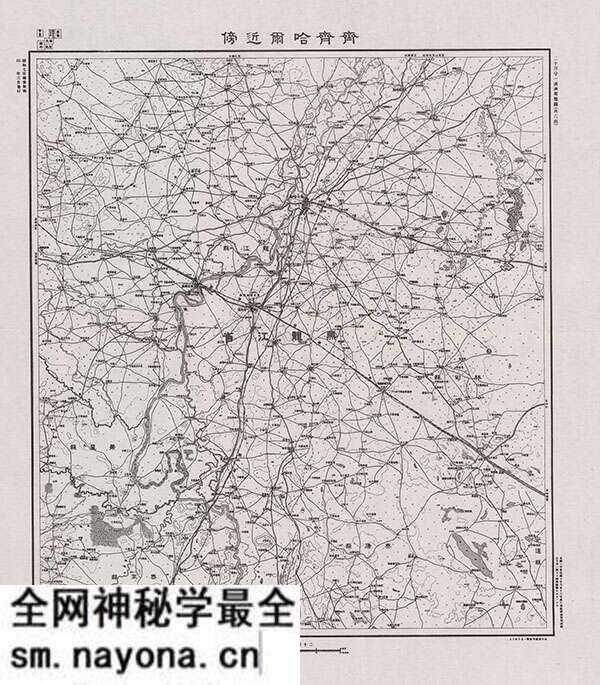 黑龙江齐齐哈尔历史地图大全预览图3 黑龙江齐齐哈尔历史地图大全预览图3