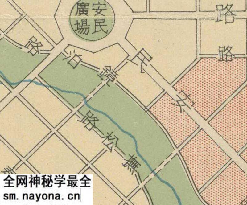 1934年《最新大新京明细全图 现在之计划》预览图2 1934年《最新大新京明细全图 现在之计划》预览图2