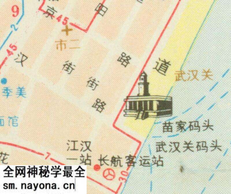 1981年《武汉交通图》预览图2 1981年《武汉交通图》预览图2