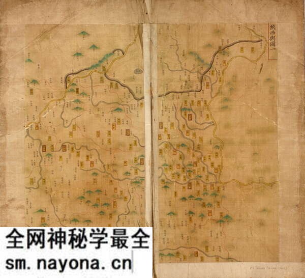 陕西省历史地图大全预览图