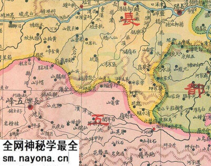 1933年前后《湖北形势地图》预览图3 1933年前后《湖北形势地图》预览图3