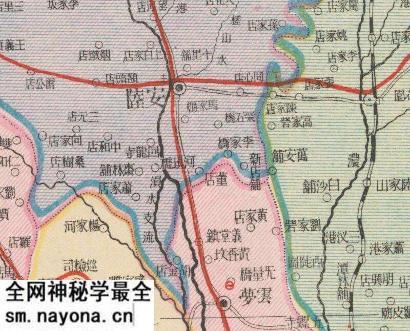 1946年《湖北全省形势新图》预览图2 1946年《湖北全省形势新图》预览图2