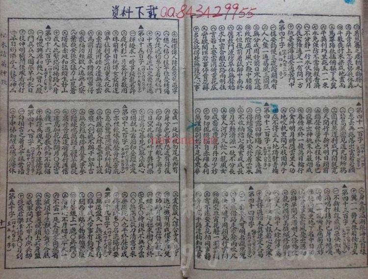 《秘本诸葛神数》PDF电子书（15页）