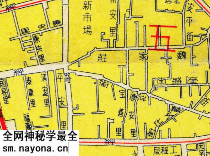1947年《济南市街道详图》预览图1 1947年《济南市街道详图》预览图1