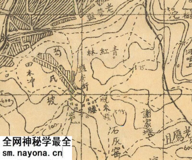 1939年《自贡市市区图》预览图1 1939年《自贡市市区图》预览图1