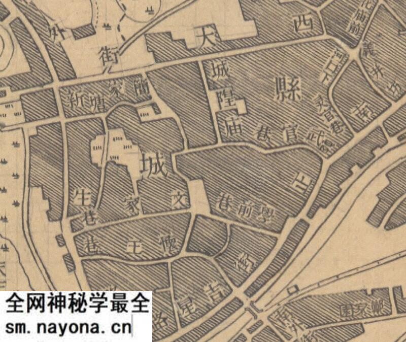 1947年《萍乡县城厢图》预览图2 1947年《萍乡县城厢图》预览图2